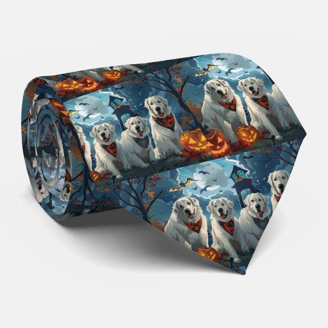 Great Pyrenees Halloween Kuslig Slips (Rullad)
