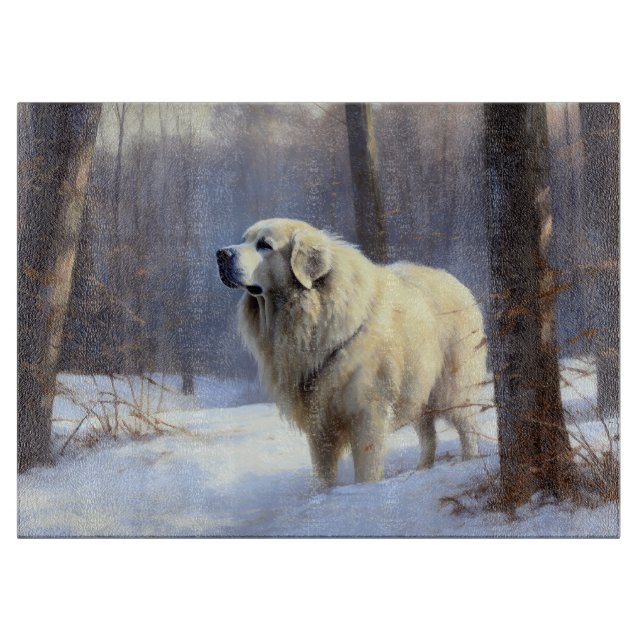Great Pyrenees Låt det snöa jul (Framsidan)