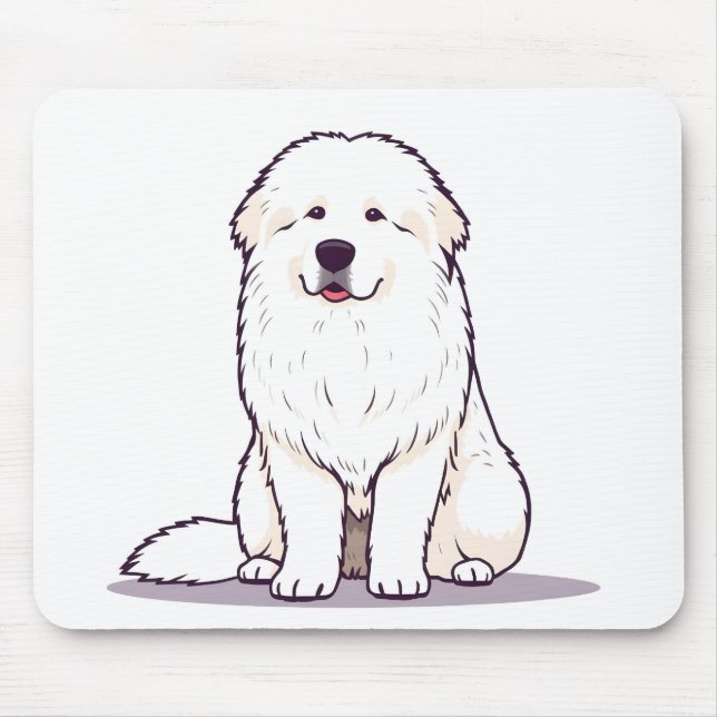 Great Pyrenees Musmatta (Framsidan)
