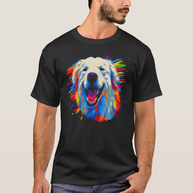 Great Pyrenees T Shirt (Framsida)