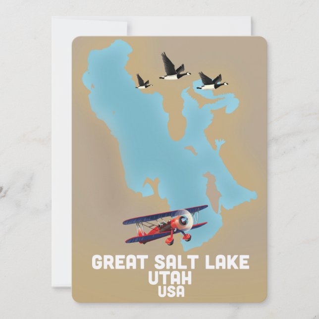 Great Salt Lake, Utah Resemal (Framsida)