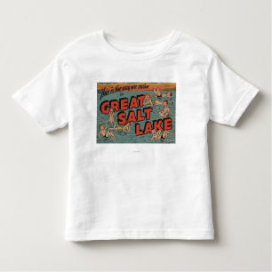 Great Salt Lake UtahThe långt oss SwimUtah T Shirt