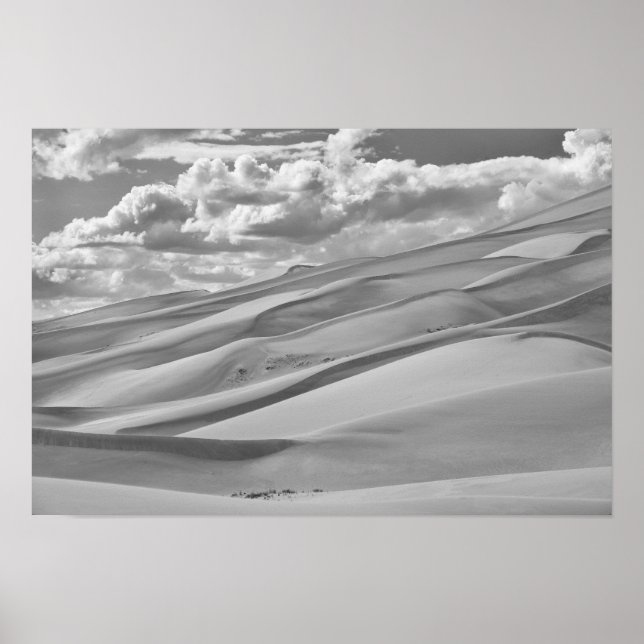 Great Sand Dunes nationalpark och naturreservat Poster (Framsidan)