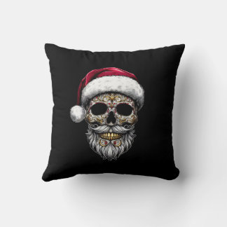 Great Santa Skull Magic Happy Kudde