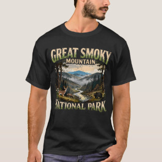 Great Smoky Mountain National Park Souvenir T Shirt