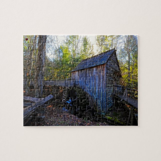 Great Smoky Mountain Tennessee Pussel (Horisontell)