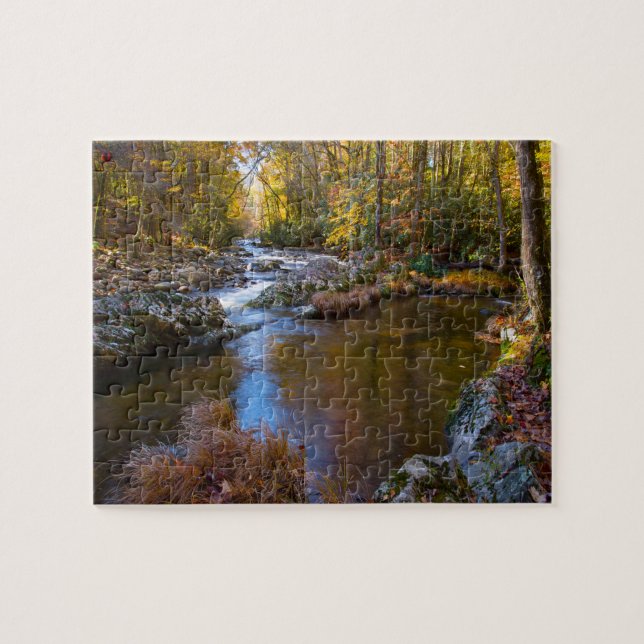Great Smoky Mountain Tennessee Pussel (Horisontell)