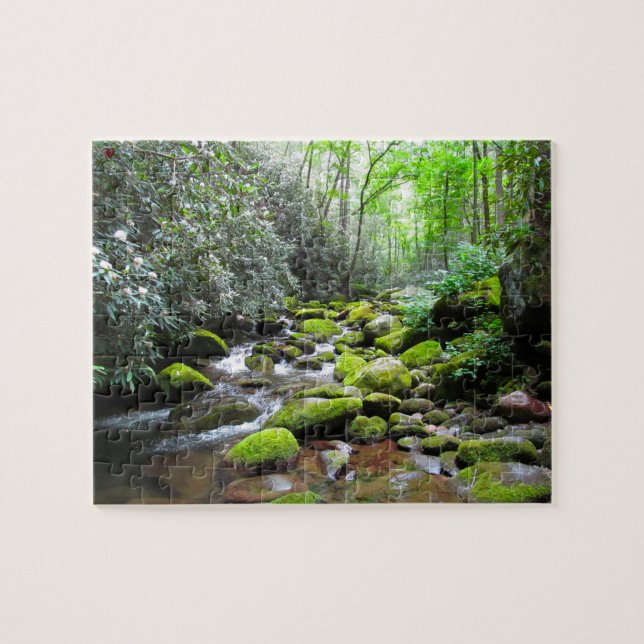 Great Smoky Mountain Tennessee Pussel (Horisontell)