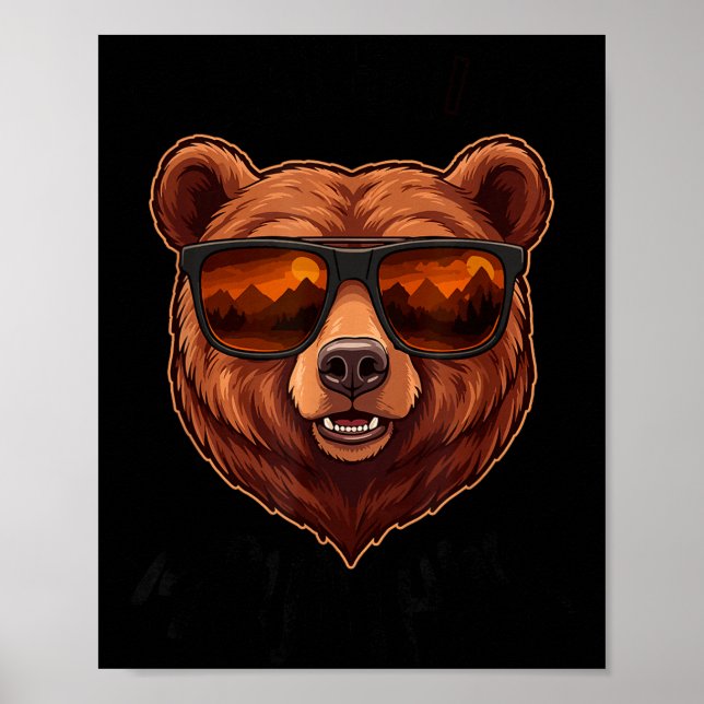 Great smoky mountains björn nationalpark  poster (Framsidan)