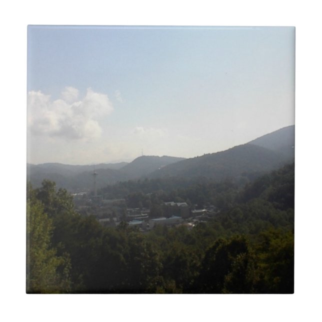 Great Smoky Mountains Kakelplatta (Framsidan)
