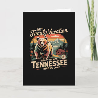 Great Smoky Mountains National Park Familjeutflykt Kort