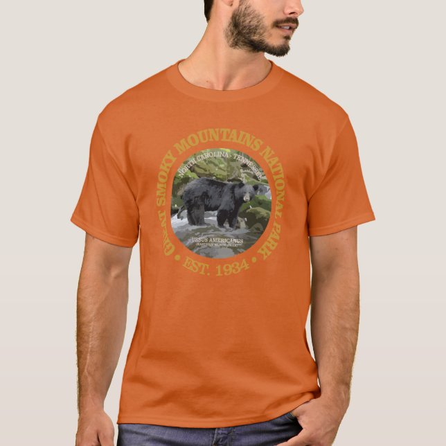 Great Smoky Mountains National Park NP boy T Shirt (Framsida)