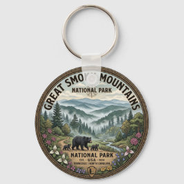 Great Smoky Mountains National Park Nyckelring | V