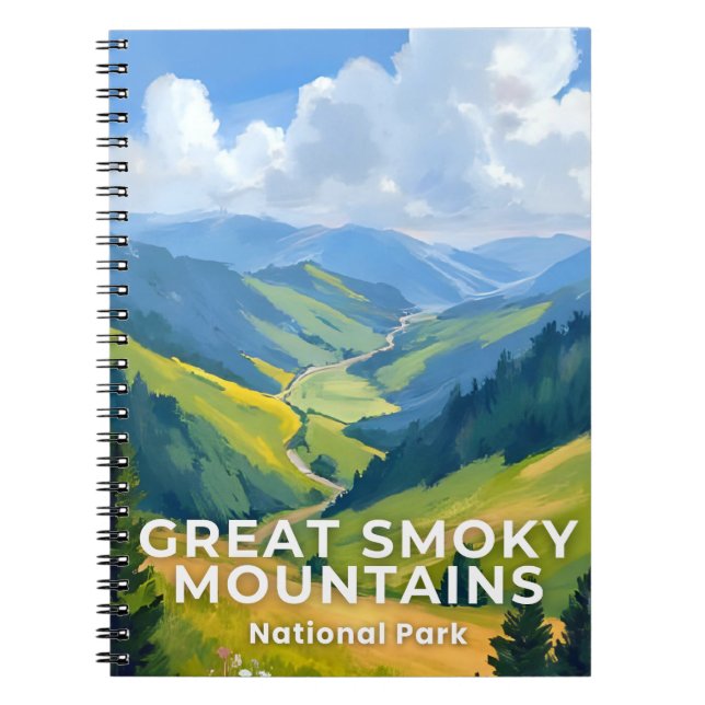 Great Smoky Mountains National Park Resa Anteckningsbok (Framsidan)