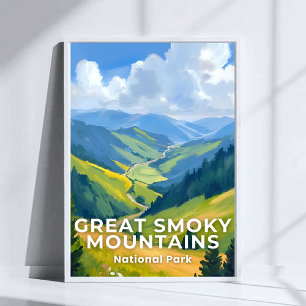Great Smoky Mountains National Park Resa Poster
