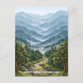 Great Smoky Mountains National Park Resa Vykort