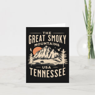 Great Smoky Mountains National Park Tennessee vand Kort