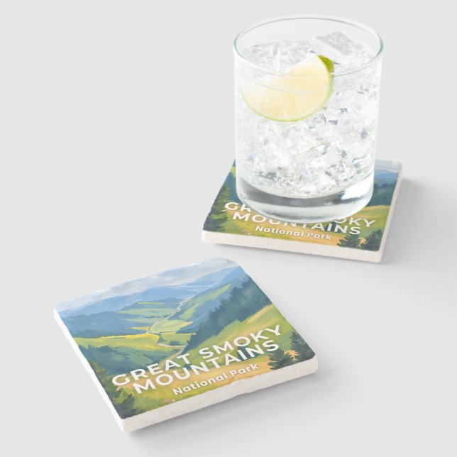 Great Smoky Mountains National Park Travel Stenunderlägg (Sidan)