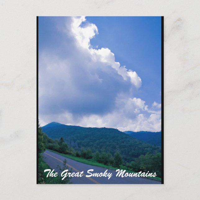 Great Smoky Mountains Vykort (Framsida)