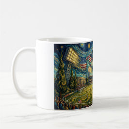 Great USA MX CA  Van Gogh Style Fine Art Wall Art Kaffemugg