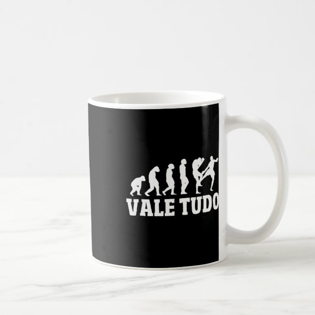 Great Vale Tudo Evolution Design Mma Kickboxing  Kaffemugg (Höger)