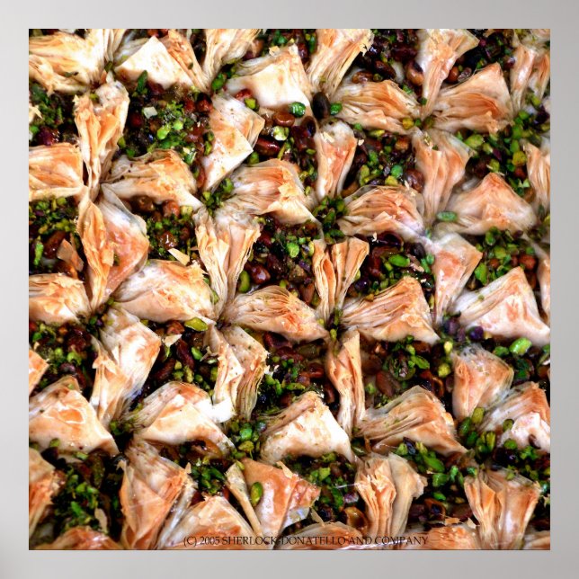 Great Wall Of Baklava Poster (Framsidan)