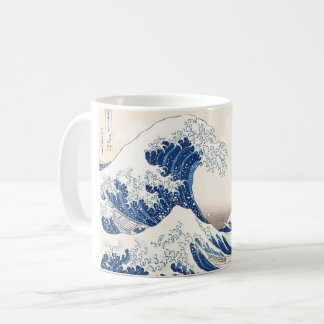 Great Wave off Kanagawa Mug – Japanese Ukiyo-e Art Kaffemugg