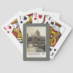 Great Western järnväg St Paul reser affischen Casinokort