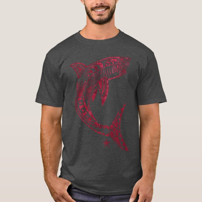 Great White Bite T Shirt (Framsida)