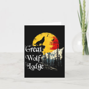 Great Wolf Lodge-älskare Utomhusäventyrsentusiast Kort