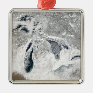 Greaten Lakes 2 Julgransprydnad Metall