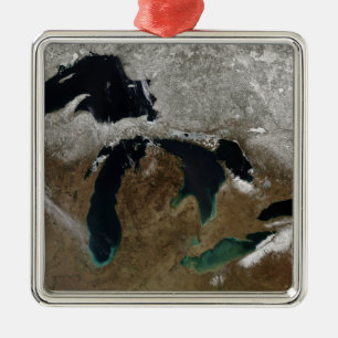 Greaten Lakes 3 Julgransprydnad Metall