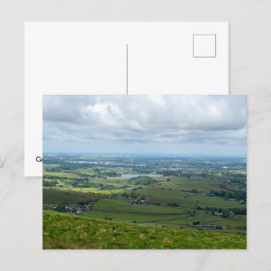 Greater Manchester från Blackstone Edge Vykort