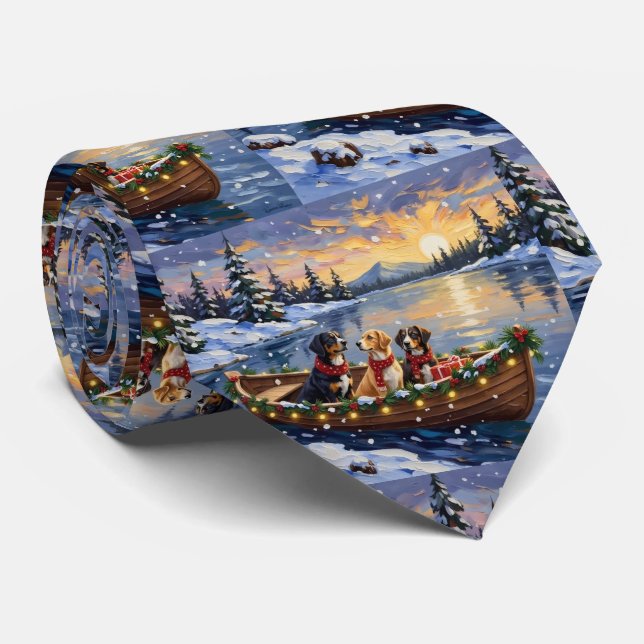 Greater Swiss Mountain Dog Christmas Boat Holiday Slips (Rullad)