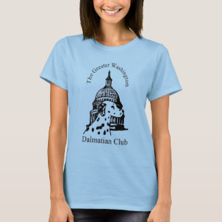 Greater Washington Dalmatian Club-logotyp T Shirt