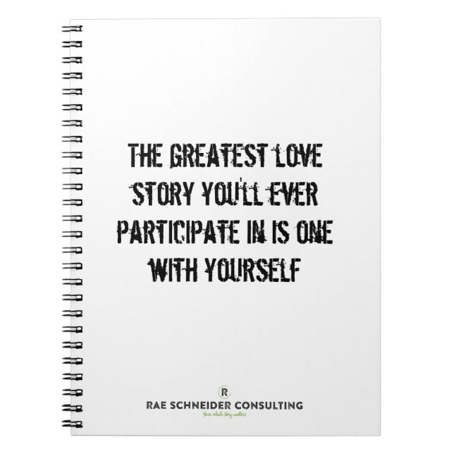 Greatest Love Story (1) - Notebook Anteckningsbok (Framsidan)