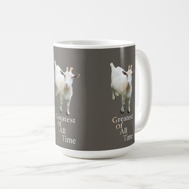 Greatest of all time Goat Kaffemugg (Framsida höger)