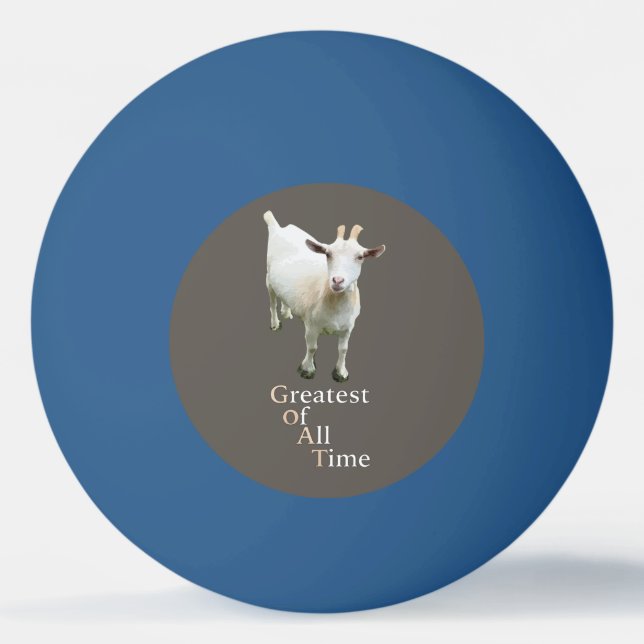 Greatest of all time Goat Pingisboll (Framsidan)