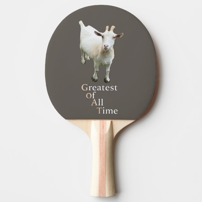 Greatest of all time Goat Pingisracket (Framsidan)
