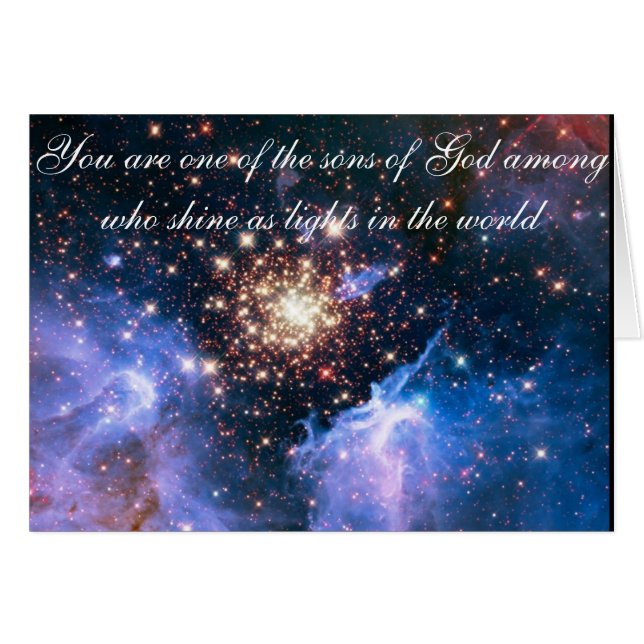 GreatLights Hälsningskort (Framsidan Horizontal)