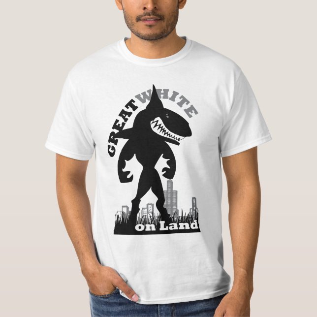 greatwhite tee shirt (Framsida)