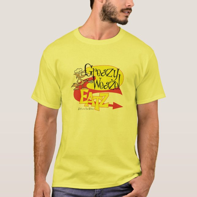 Greazy Weazel T-shirt (Framsida)