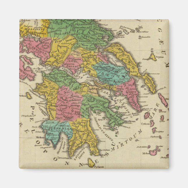 Grecia Antiqua Magnet (Framsidan)