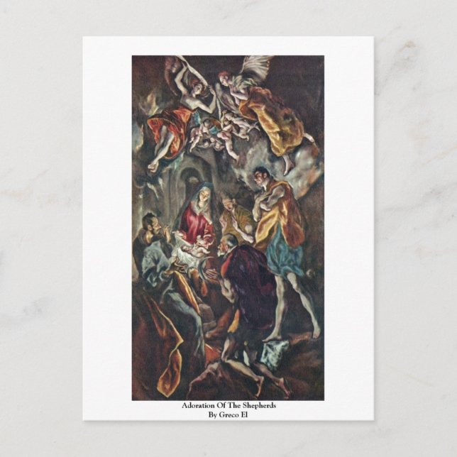 Greco El:s anpassning av Shepherdsen Vykort (Framsida)