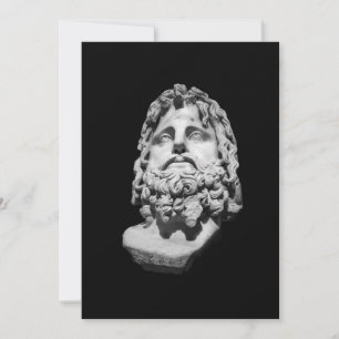 Greco Roman Bust Anteckningskort