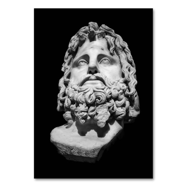 Greco Roman Bust Bordsnummer (Framsidan)