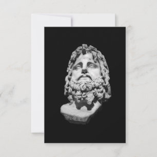 Greco Roman Bust Kort