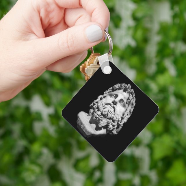 Greco Roman Bust Nyckelring (Hand)