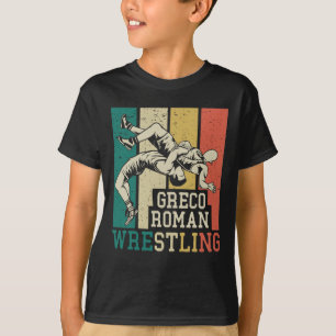 Greco Roman Wrestling Fighter Wrestler T Shirt