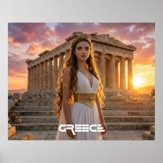 GREECE - ACROPOLIS POSTER